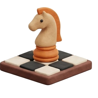 Chess knight icon